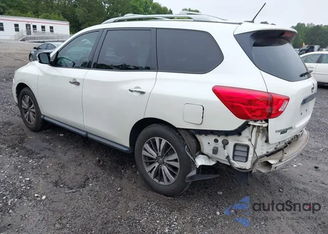 2017 Nissan Pathfinder Sv z USA, uszkodzony, nr VIN 5N1DR2MN9HC646104